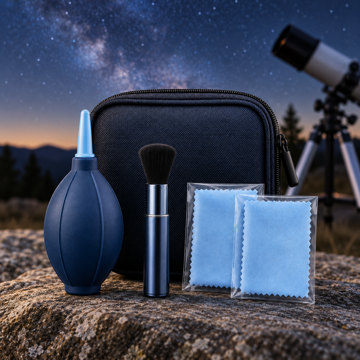 Optics Blower and Brush Kit — lifestyle