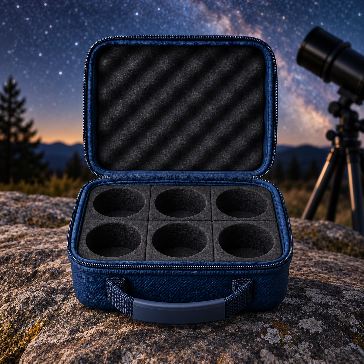 Padded Eyepiece Storage Case — lifestyle