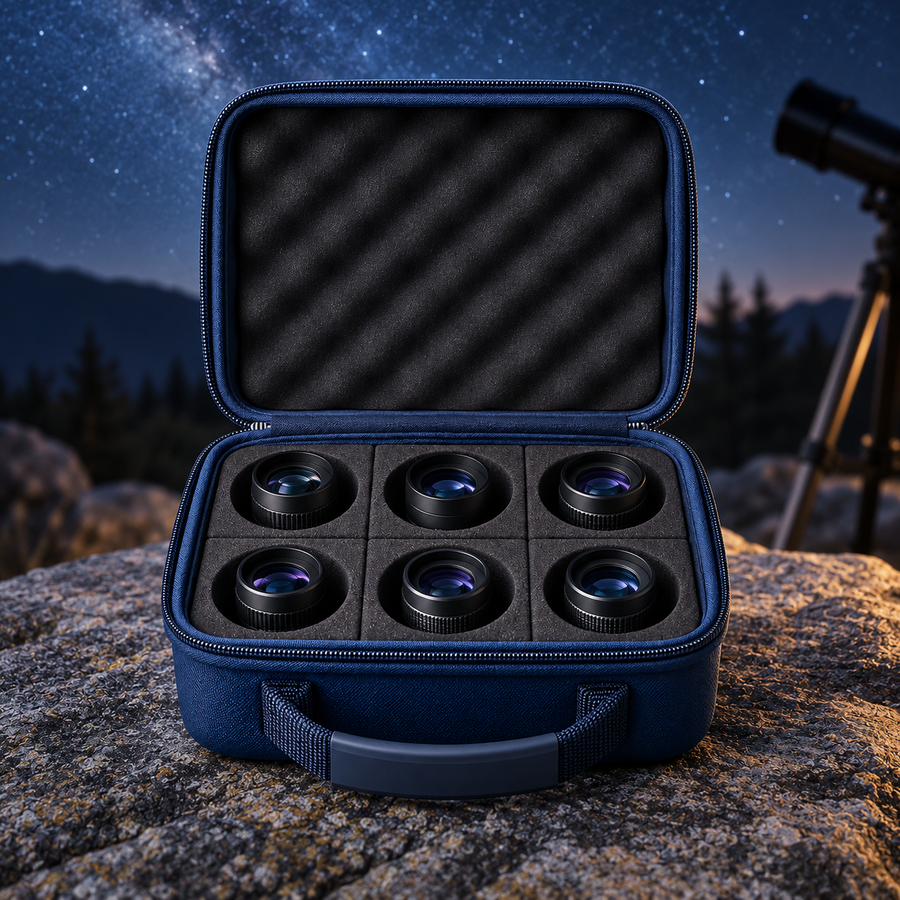 Padded Eyepiece Storage Case — feature