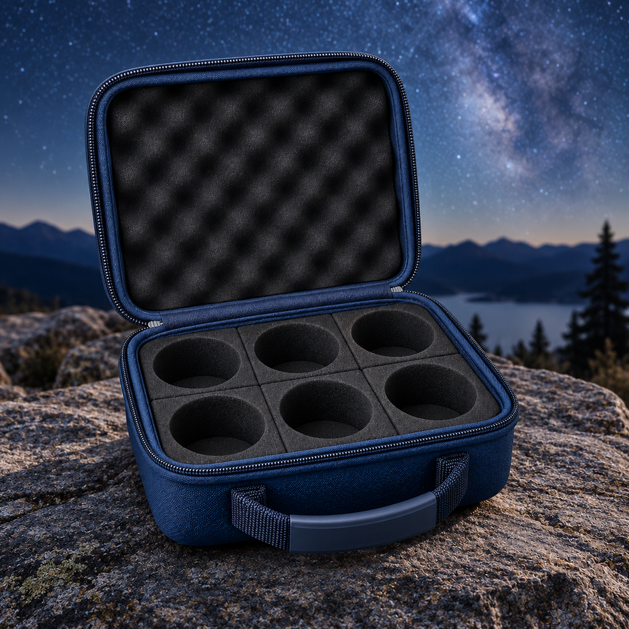 Padded Eyepiece Storage Case — overview