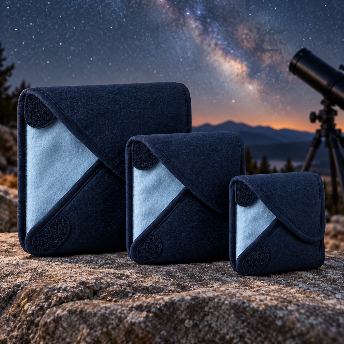 Padded Lens Wrap Set — 3 Piece — feature