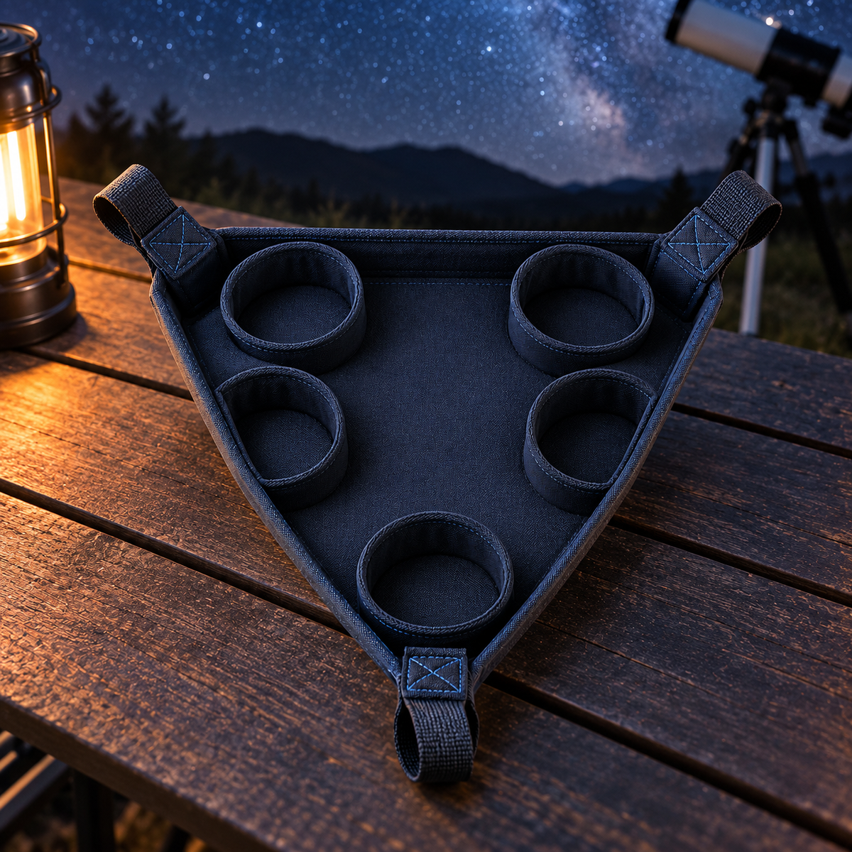 Tripod Accessory Tray — lifestyle